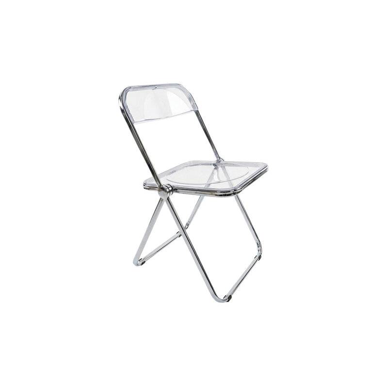 Стул складной прозрачный  "Glam CF-020", хромированный каркас, пластик, 533245 главное фото
