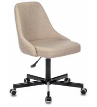 Кресло Бюрократ CH-340M миндальный каппучино 38-402 крестов. металл