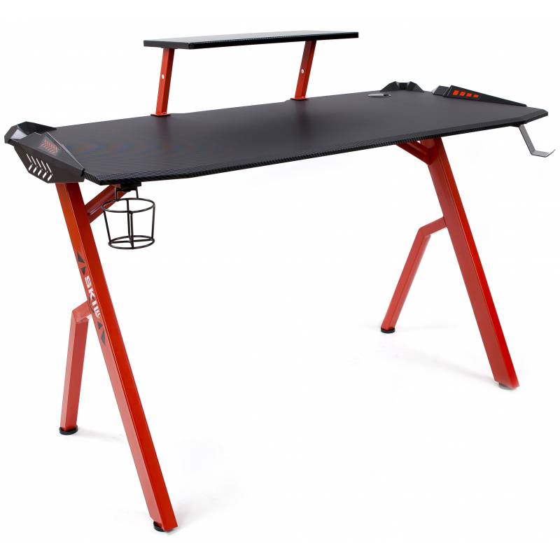 Стол компьютерный игровой CTG-001 Черный/Красный 1200х600х750 главное фото